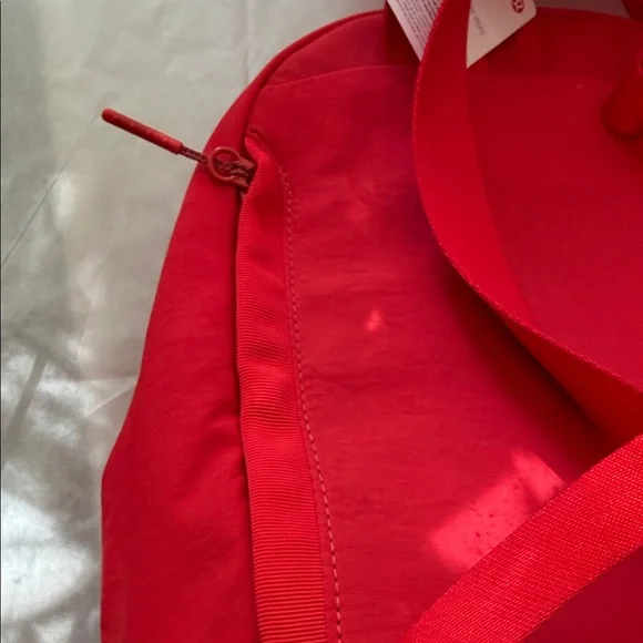 Lululemon Athletica Vibrant Red Backpack Mini Club Patch - Picture 3 of 5
